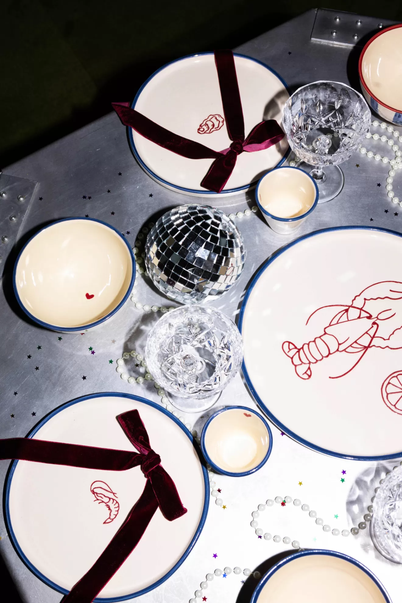 Shop Orta Assiette crevette