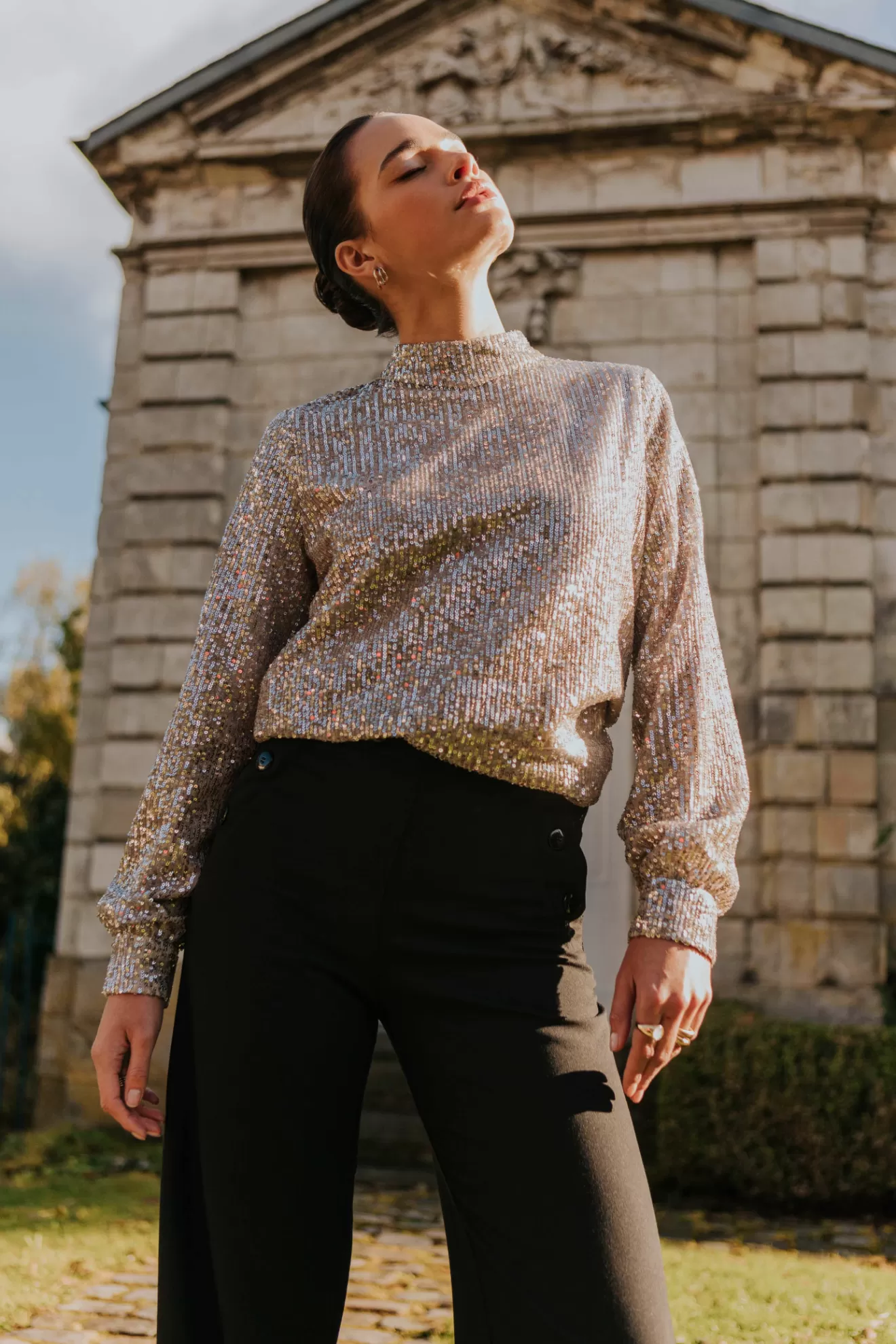 blouse_hlne_champagne_4.webp Store Orta Blouse Hélène champagne