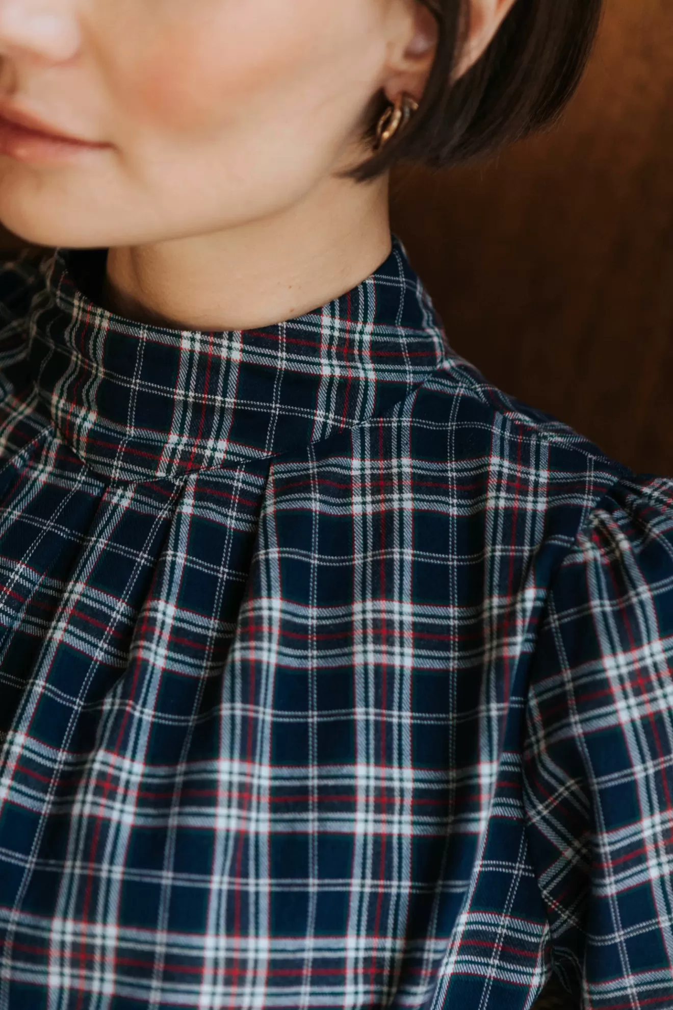 blouse_hlne_tartan_3.webp Cheap Orta Blouse Hélène tartan