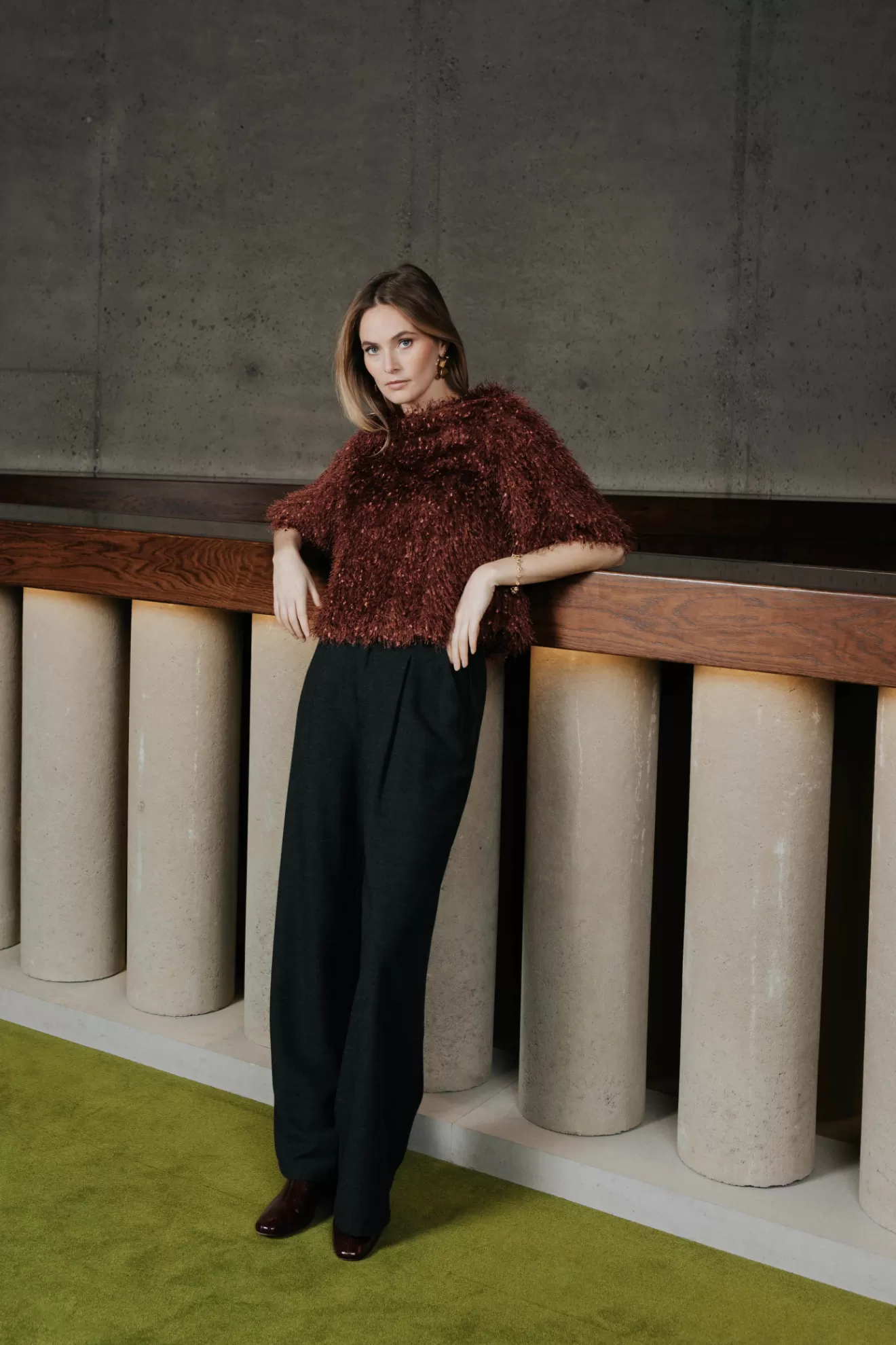 blouse_valentina_plume_terracotta_2.webp Sale Orta Blouse Valentina plume terracotta