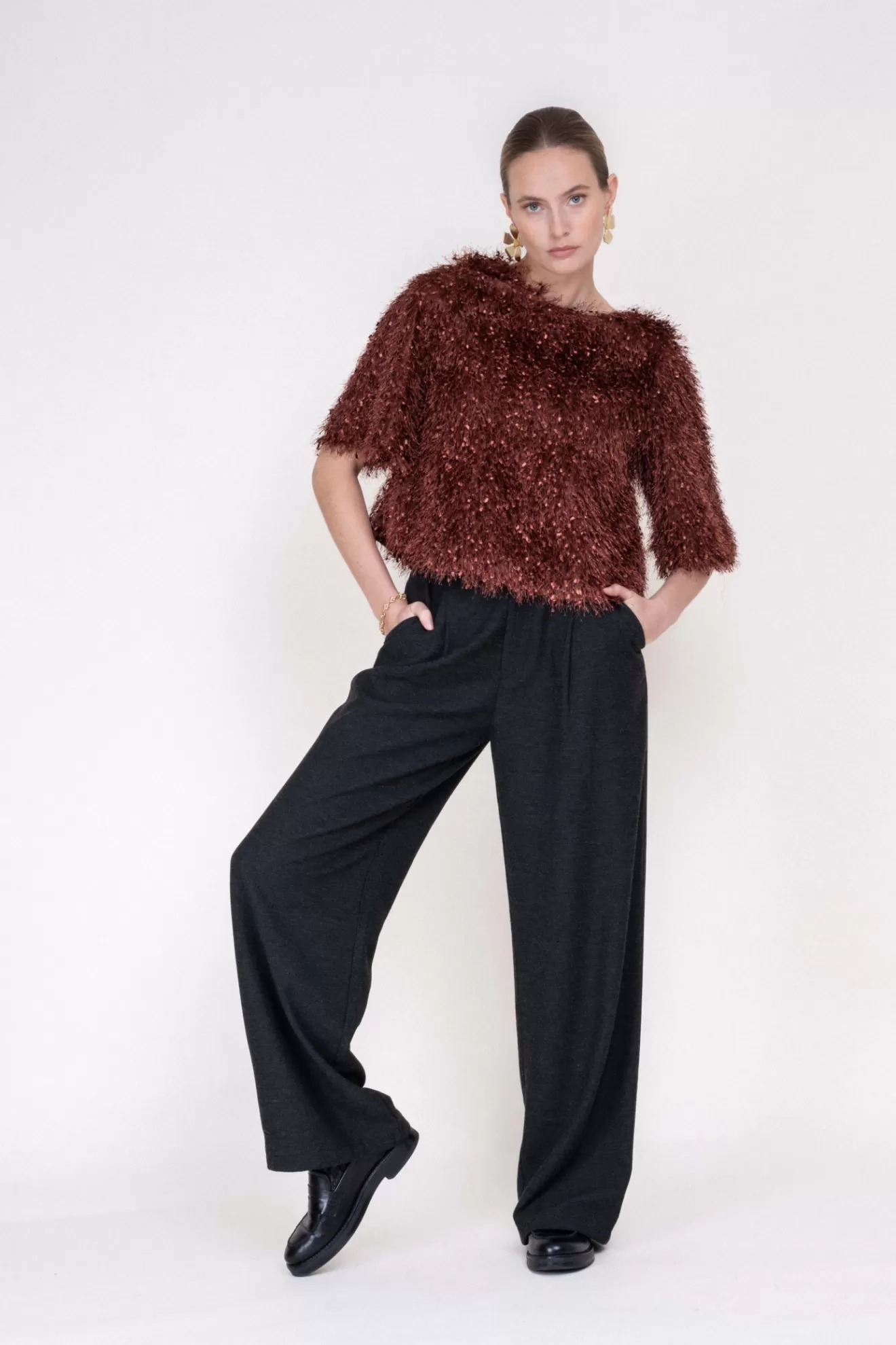 blouse_valentina_plume_terracotta_7.webp Sale Orta Blouse Valentina plume terracotta