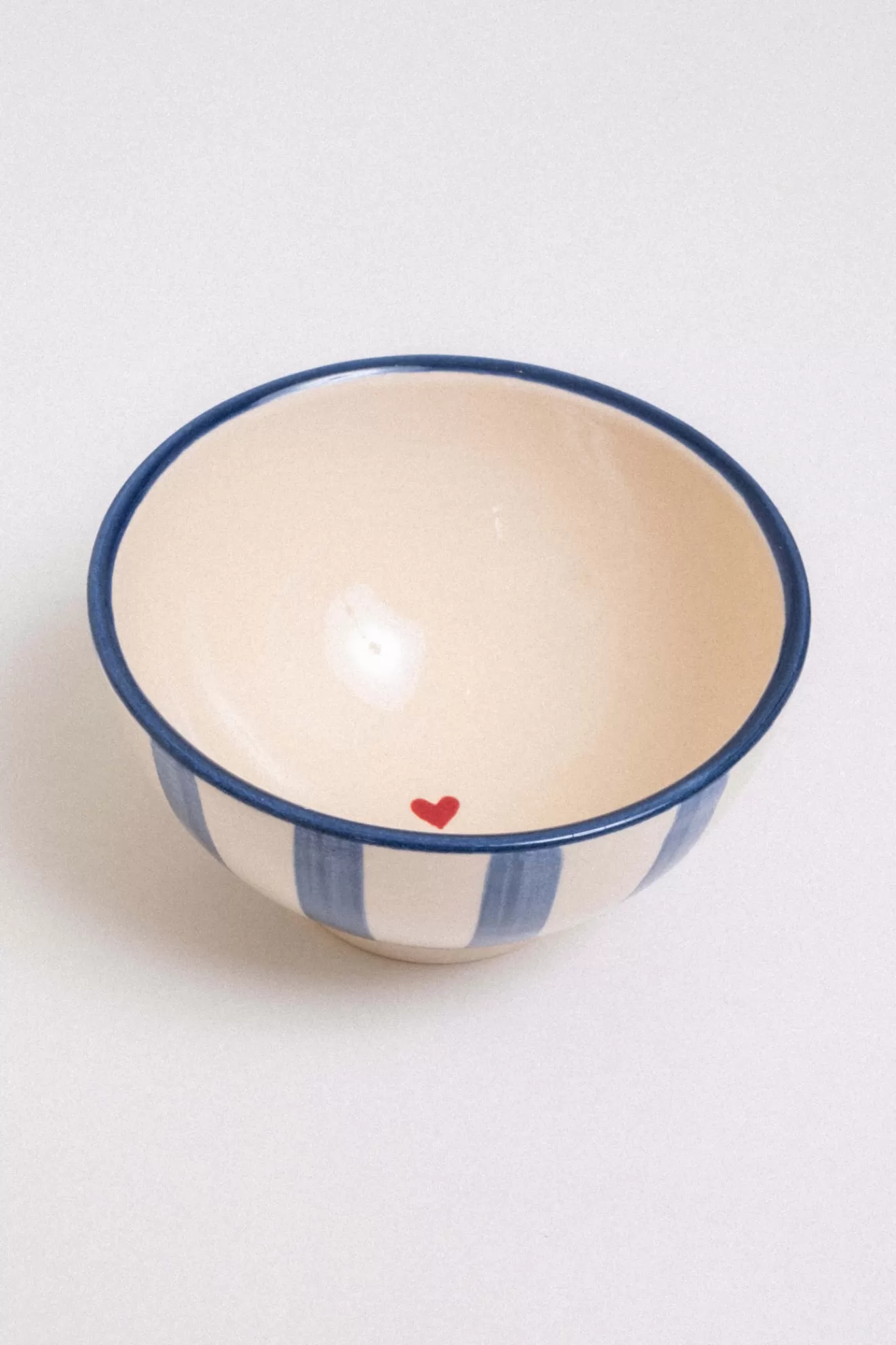 Best Orta Bol rayure & bord bleu blancetbleu