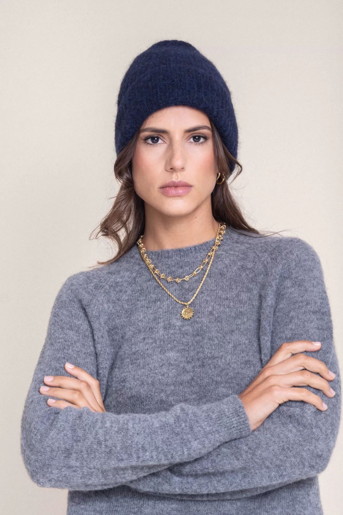 Fashion Orta Bonnet William marine