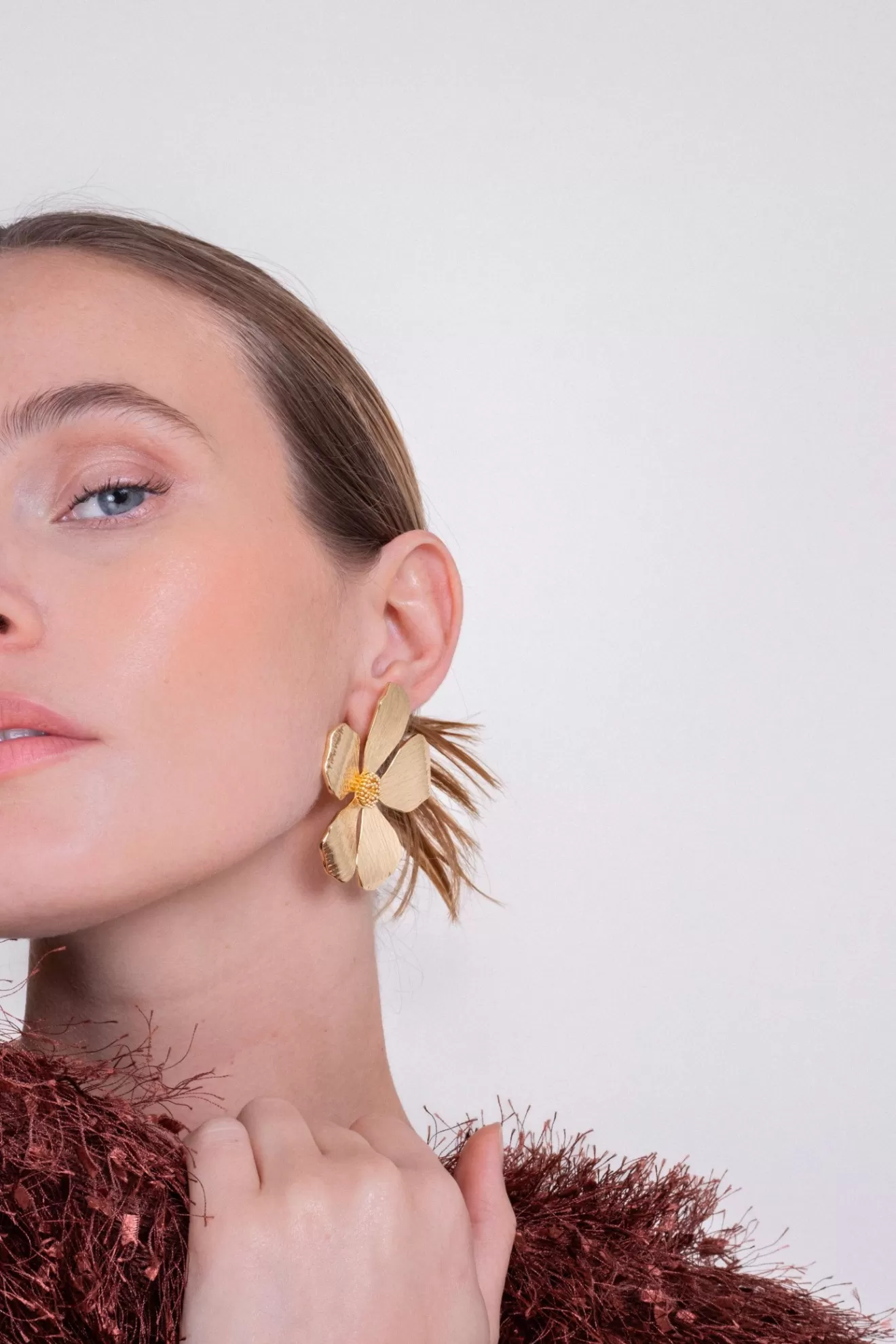 boucles_doreille_flore_dor_3.webp Outlet Orta Boucles d'oreille Flore doré