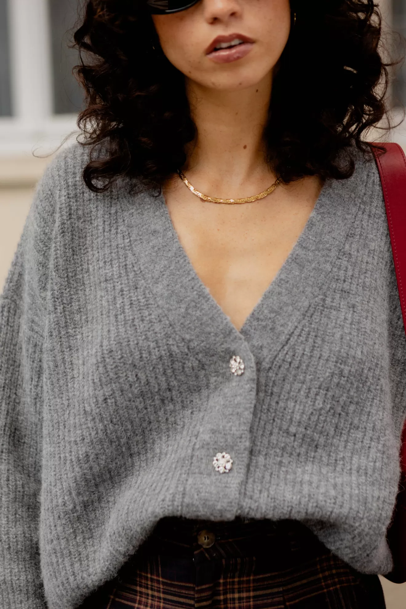 Store Orta Gilet Adrien gris