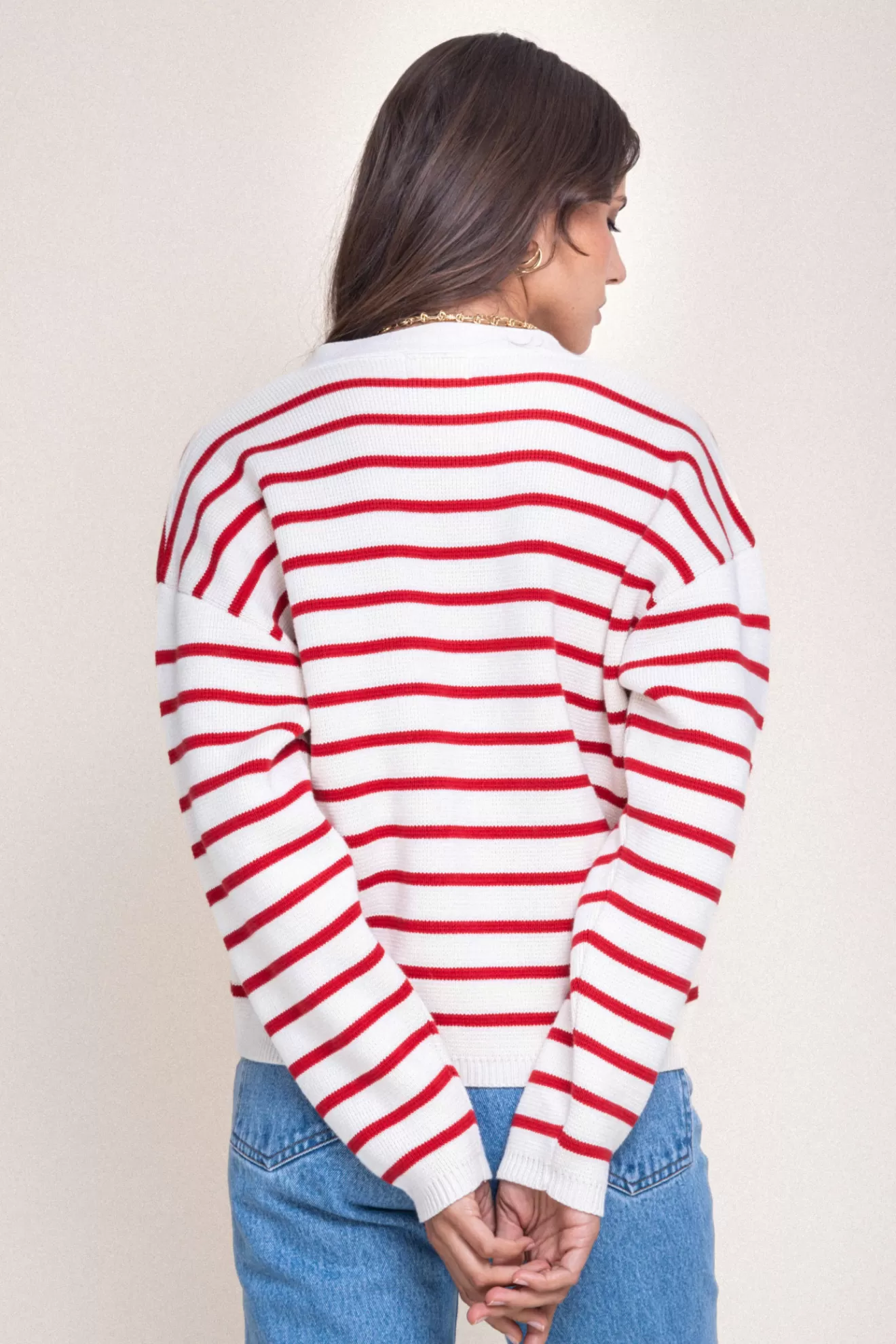 gilet_fabian_marinire_cru__rouge_3.webp Hot Orta Gilet Fabian marinière écru & rouge écruetrouge