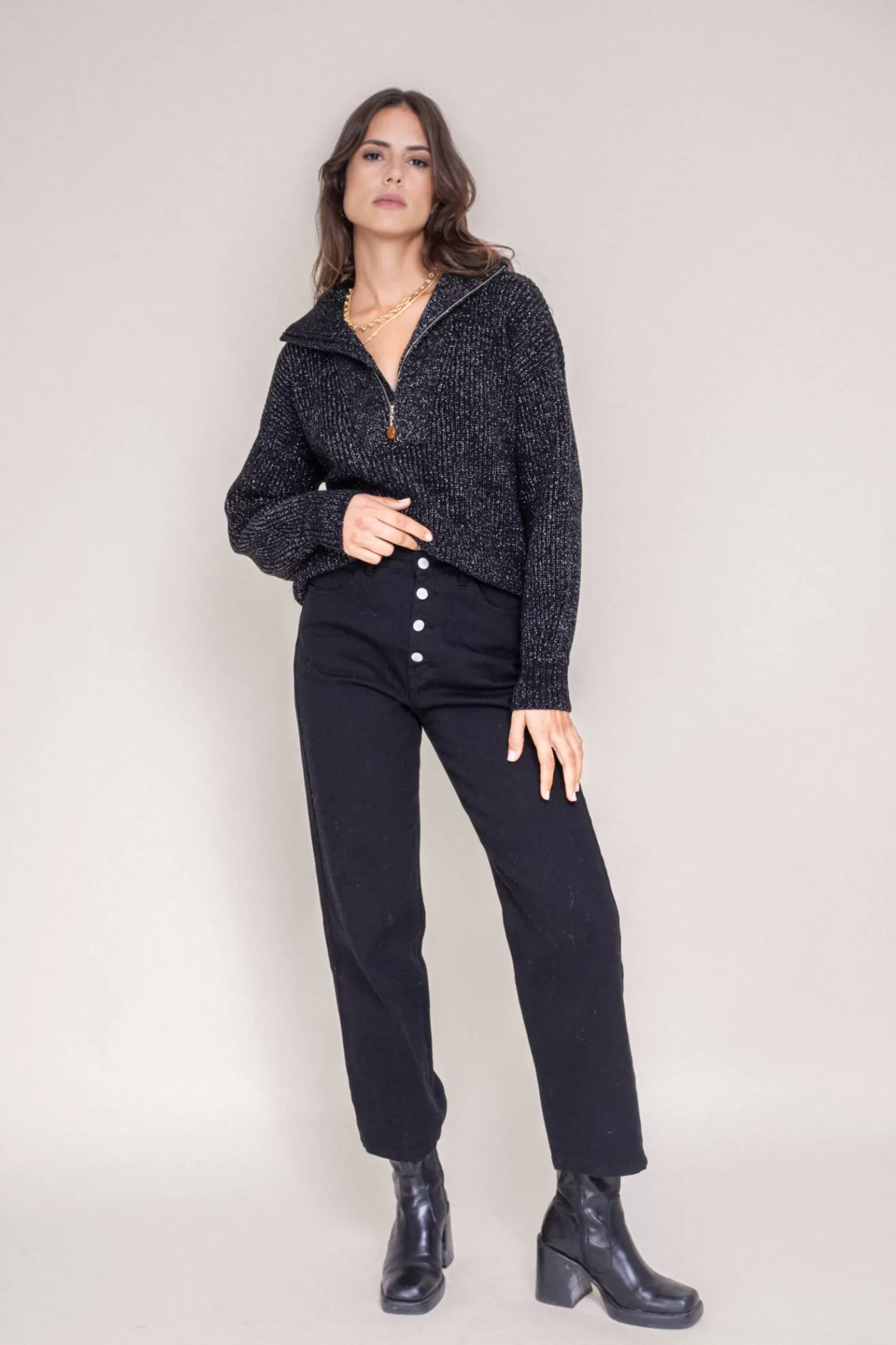 Store Orta Jeans Jude noir