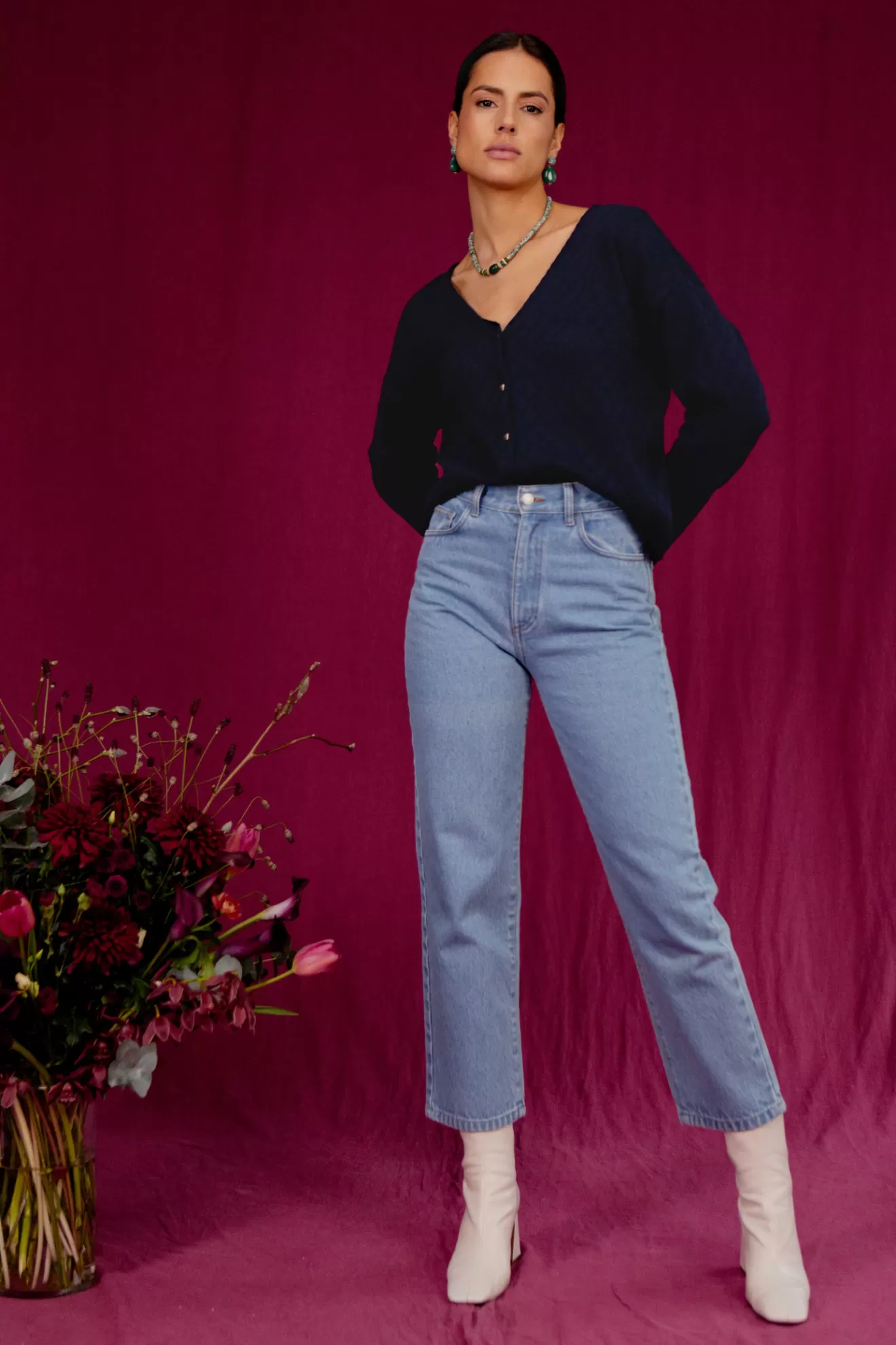 Store Orta Jeans Louis bleu