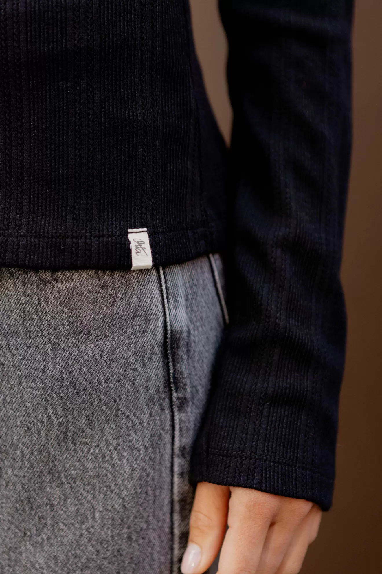 jersey_pierre_ajour_noir_2.webp Cheap Orta Jersey Pierre ajouré noir