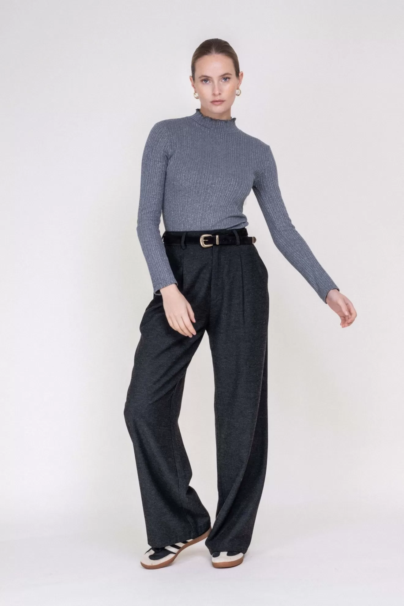 Sale Orta Jersey Ralph argenté grispailleté