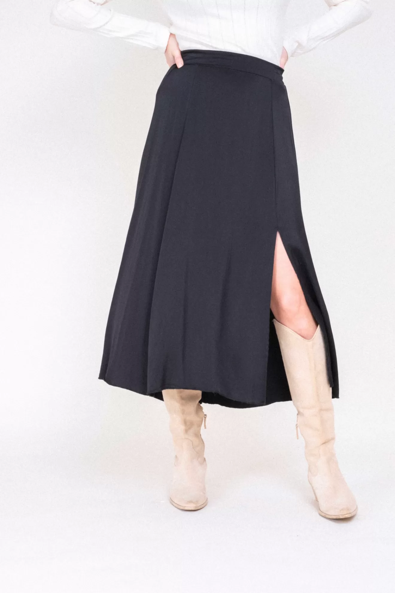 jupe_jade_satin_noir_6.webp Cheap Orta Jupe Jade satin noir noir