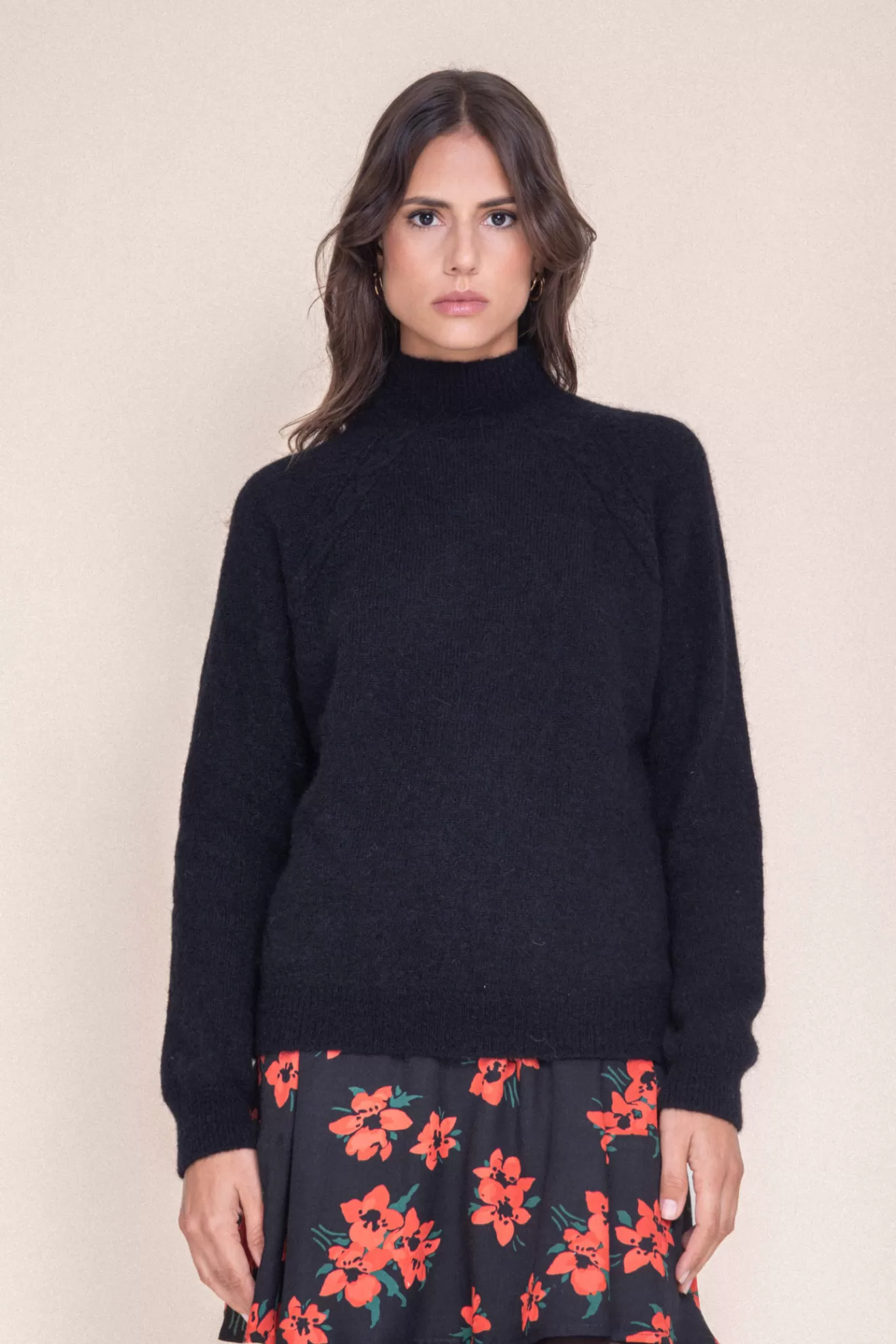 Discount Orta Pull Constance noir