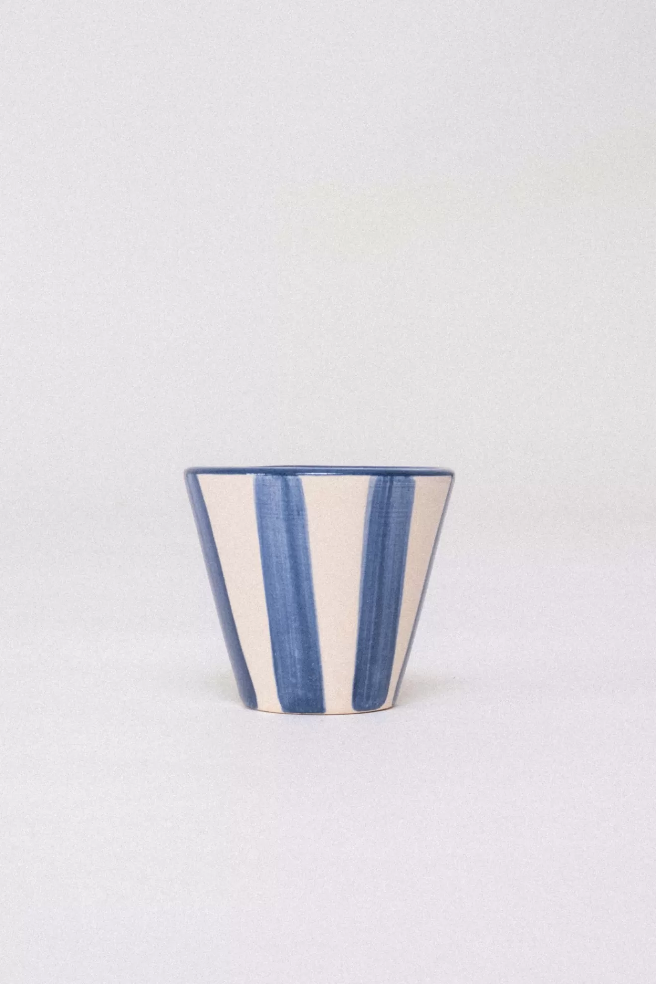 Cheap Orta Tasse à café rayure & bord bleu blancetbleu