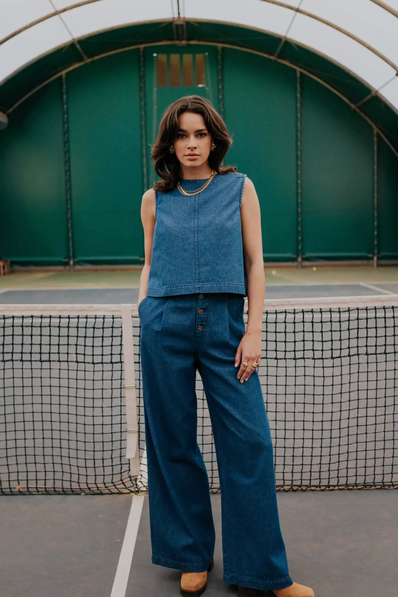 Cheap Orta Top Anita bleu