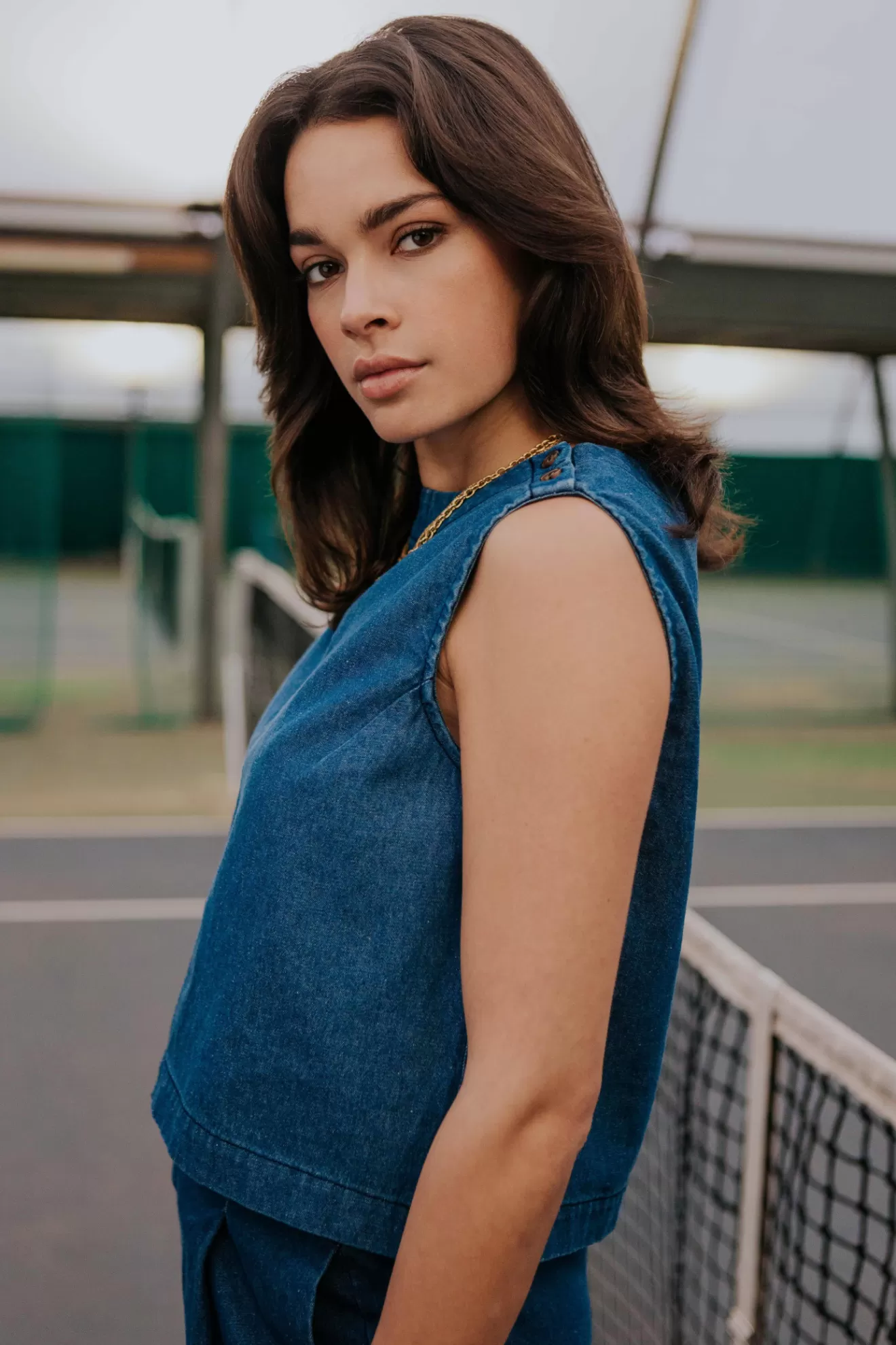 Cheap Orta Top Anita bleu