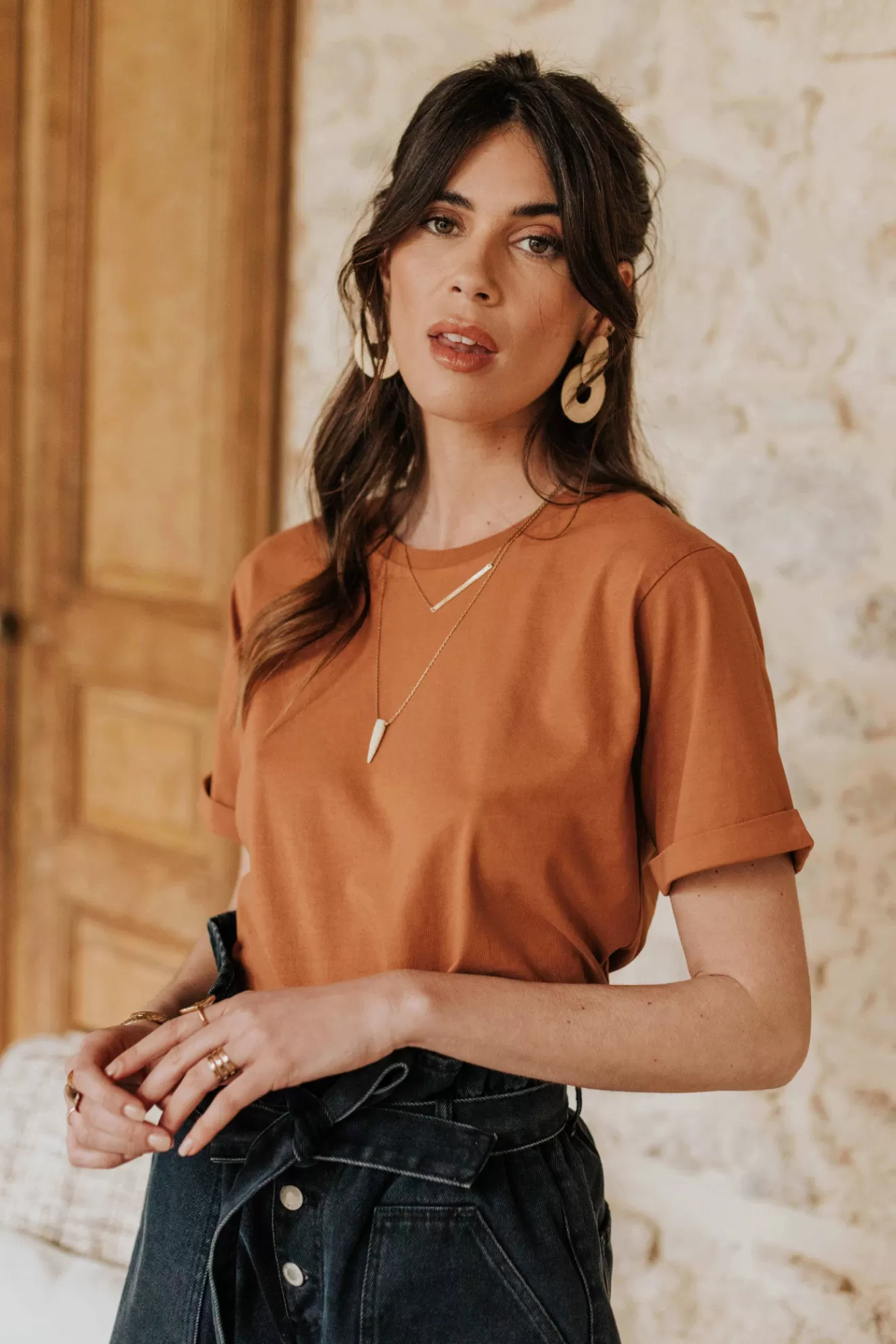 tshirt_coco_camel_6.webp Best Sale Orta T-shirt Coco camel