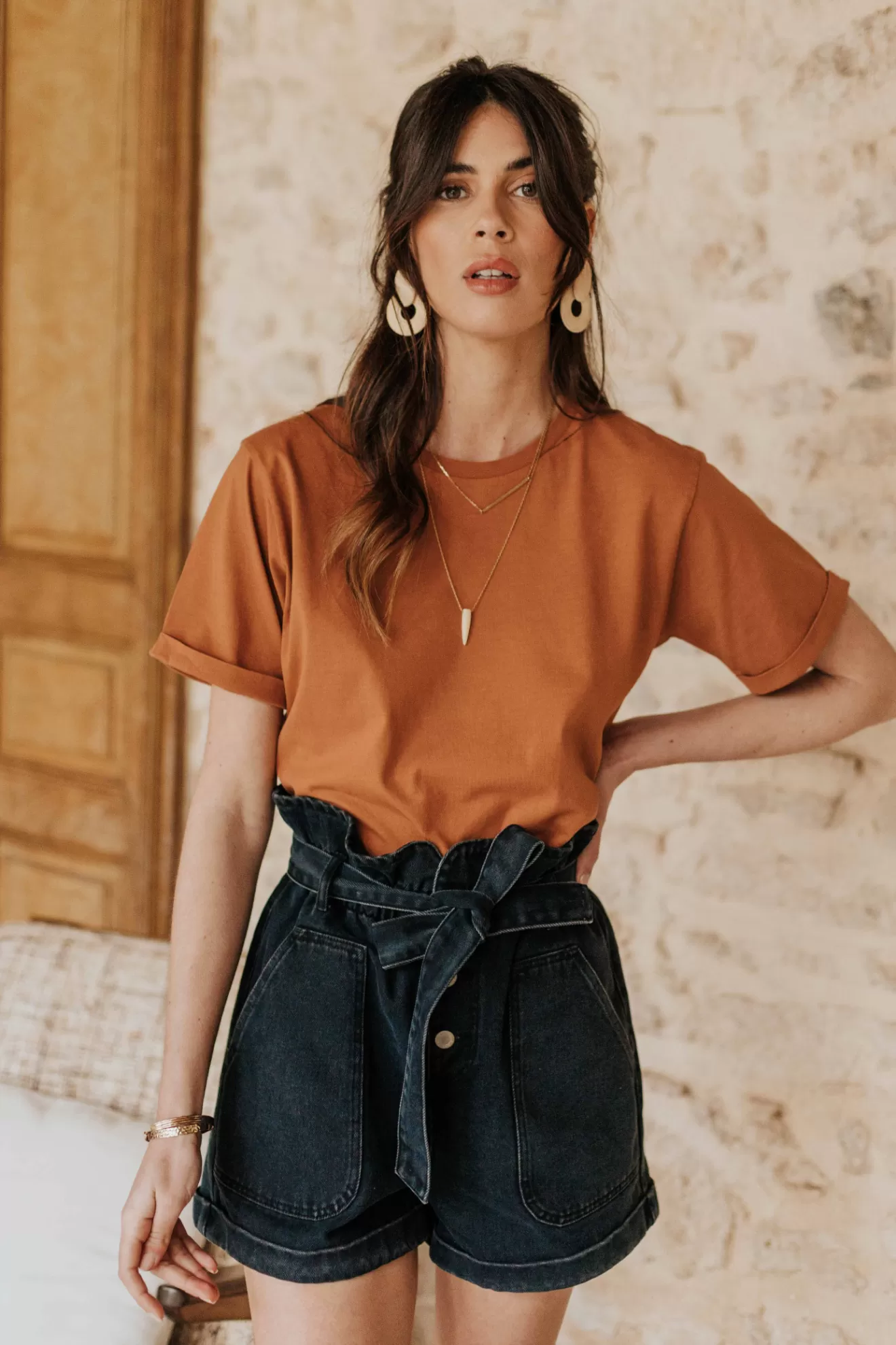 tshirt_coco_camel_9.webp Best Sale Orta T-shirt Coco camel