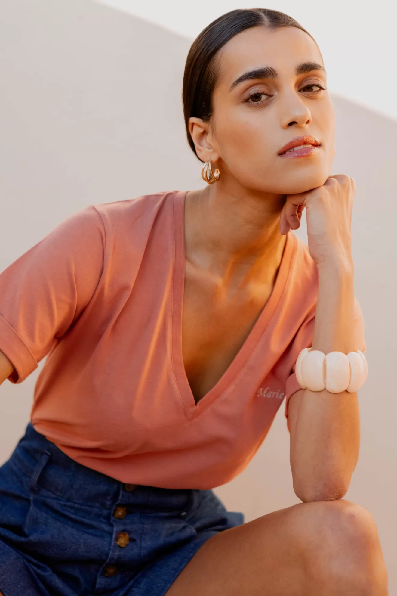 Fashion Orta T-shirt Yves blush